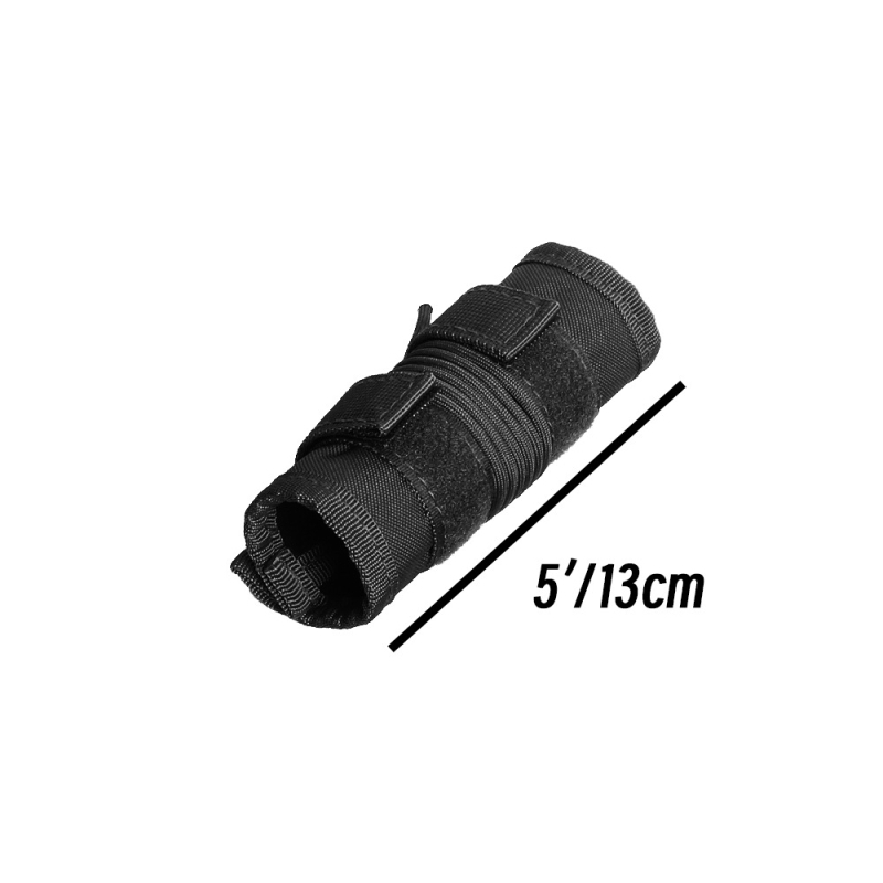 Husă de protecție tactică pentru amortizor, husă din material camuflaj pentru tubul frontal, dimensiuni 4/5/6/7/9 inch