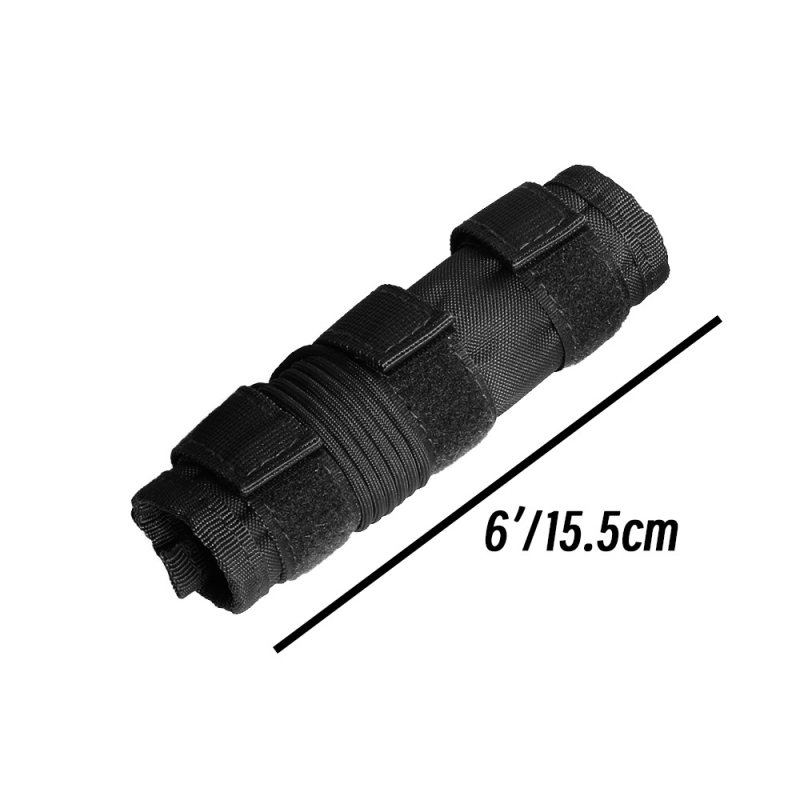 Husă de protecție tactică pentru amortizor, husă din material camuflaj pentru tubul frontal, dimensiuni 4/5/6/7/9 inch