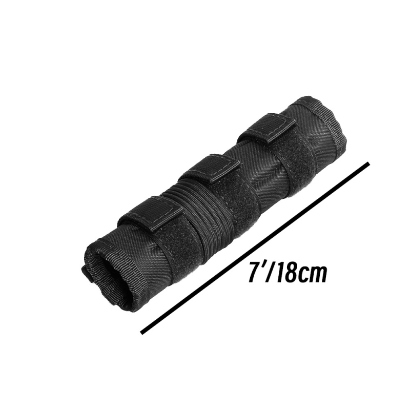 Husă de protecție tactică pentru amortizor, husă din material camuflaj pentru tubul frontal, dimensiuni 4/5/6/7/9 inch