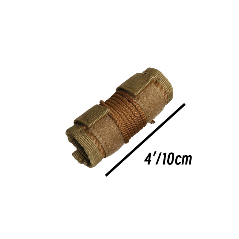 Husă de protecție tactică pentru amortizor, husă din material camuflaj pentru tubul frontal, dimensiuni 4/5/6/7/9 inch