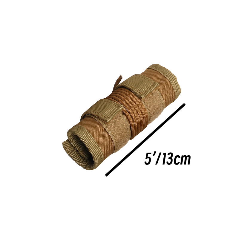 Husă de protecție tactică pentru amortizor, husă din material camuflaj pentru tubul frontal, dimensiuni 4/5/6/7/9 inch