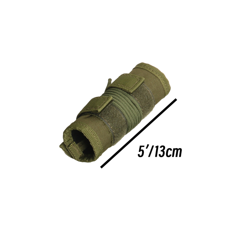 Husă de protecție tactică pentru amortizor, husă din material camuflaj pentru tubul frontal, dimensiuni 4/5/6/7/9 inch
