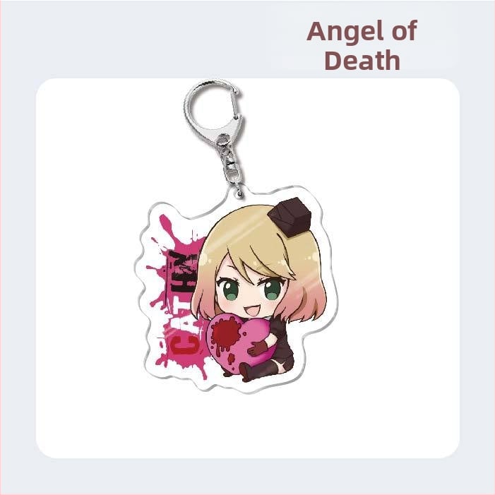 Ακρυλική κλειδοθήκη Angels of Death – 2D χαρακτήρας