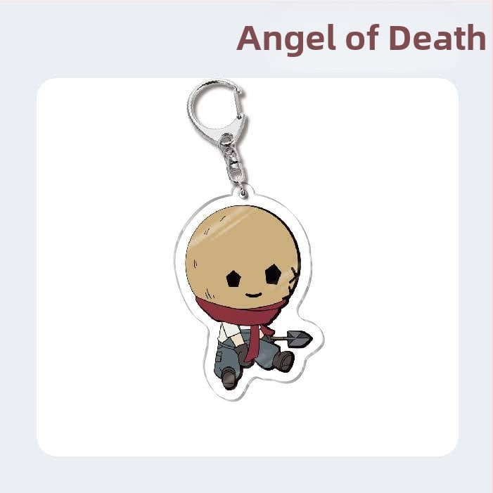 Ακρυλική κλειδοθήκη Angels of Death – 2D χαρακτήρας