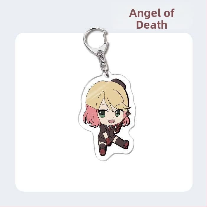 Ακρυλική κλειδοθήκη Angels of Death – 2D χαρακτήρας