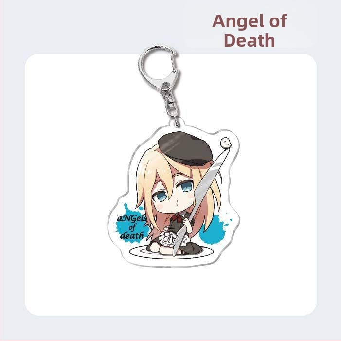 Ακρυλική κλειδοθήκη Angels of Death – 2D χαρακτήρας