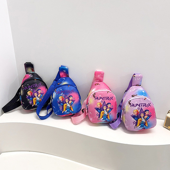 Geantă pentru copii, mini crossbody, cu temă desen animat, ușoară, casual, pentru băieți și fete