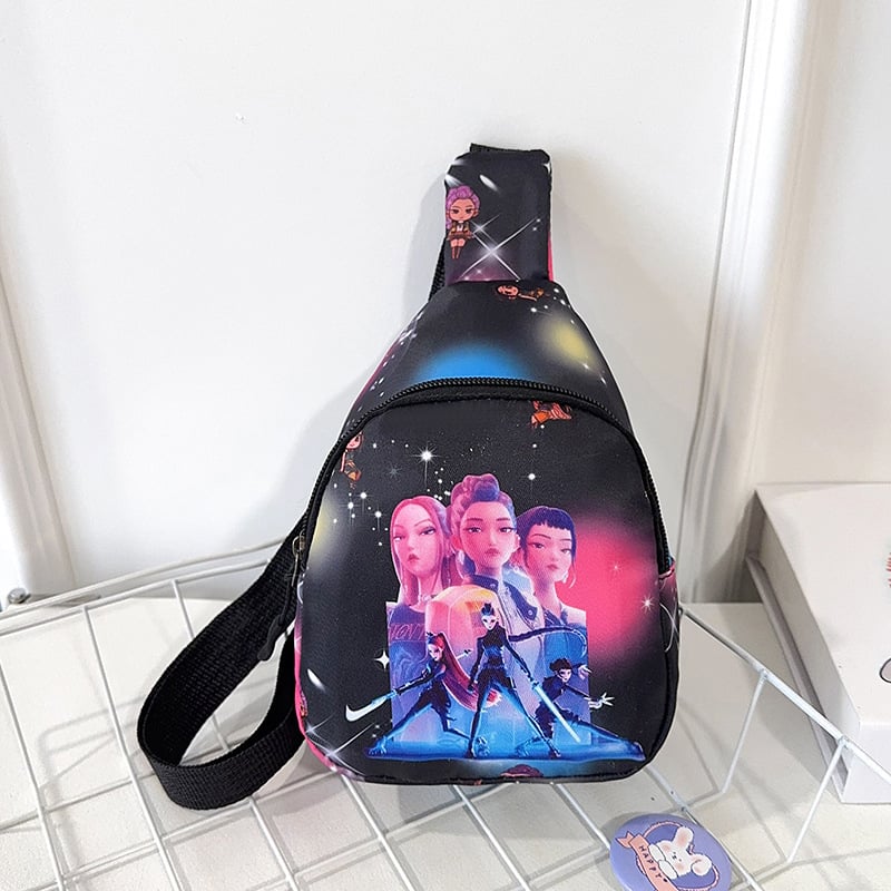 Geantă pentru copii, mini crossbody, cu temă desen animat, ușoară, casual, pentru băieți și fete