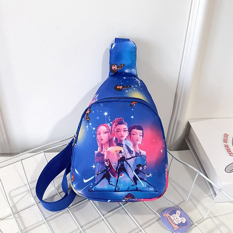 Geantă pentru copii, mini crossbody, cu temă desen animat, ușoară, casual, pentru băieți și fete