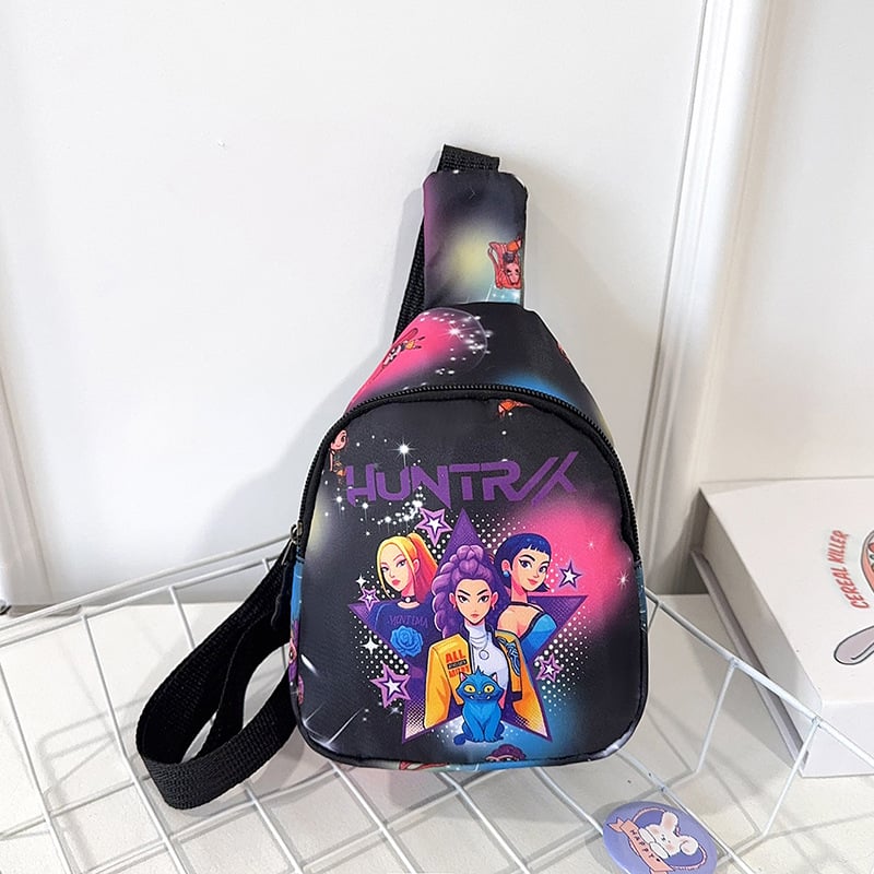 Geantă pentru copii, mini crossbody, cu temă desen animat, ușoară, casual, pentru băieți și fete