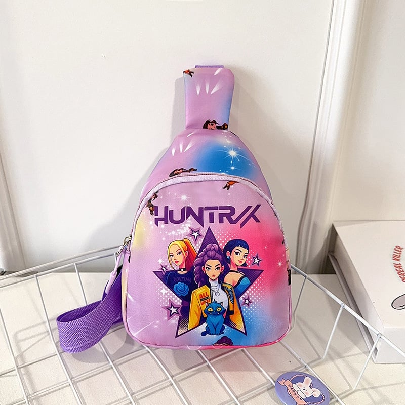 Geantă pentru copii, mini crossbody, cu temă desen animat, ușoară, casual, pentru băieți și fete