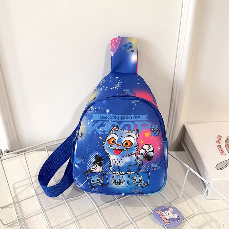 Geantă pentru copii, mini crossbody, cu temă desen animat, ușoară, casual, pentru băieți și fete