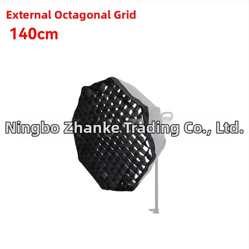 Softbox με πλέγμα για φωτογράφηση σε στούντιο, οκταγωνικό-ορθογώνιο πλέγμα με μοτίβο κυψελών, βαθύς απόδοση φωτός, γρήγορη εγκατάσταση, διαχυτής φωτός και κάλυμμα φλας