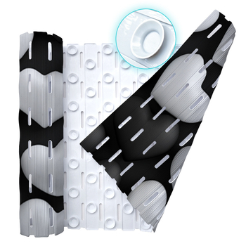 PVC anti-slip podmetač za kadu u japanskom stilu s jakim usisnim čašicama