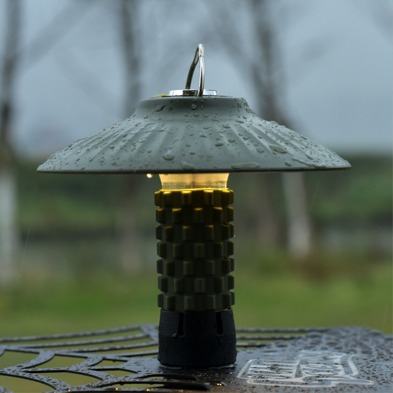 Príslušenstvo GZ pre kempingovú lampu s magnetickou základňou: telo lampy, tienidlo a kryt