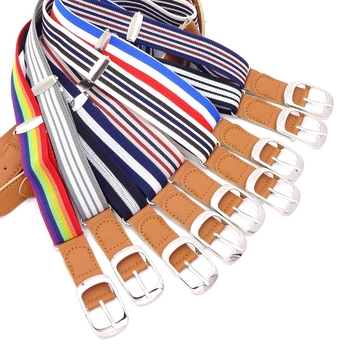 Curea elastică cu cataramă cu pin, unisex, reglabilă pentru copii și adulți