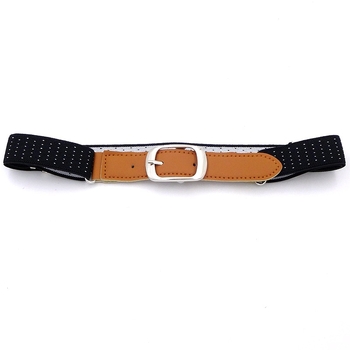 Curea elastică cu cataramă cu pin, unisex, reglabilă pentru copii și adulți