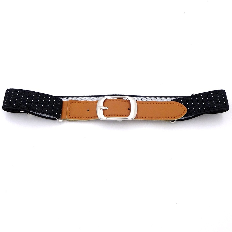 Curea elastică cu cataramă cu pin, unisex, reglabilă pentru copii și adulți