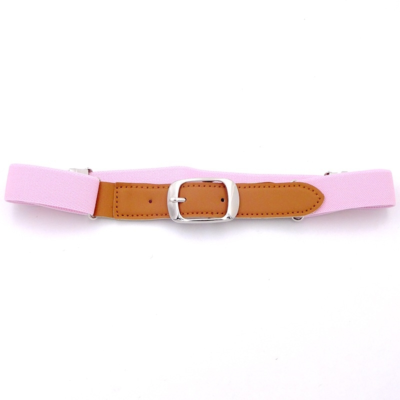 Curea elastică cu cataramă cu pin, unisex, reglabilă pentru copii și adulți