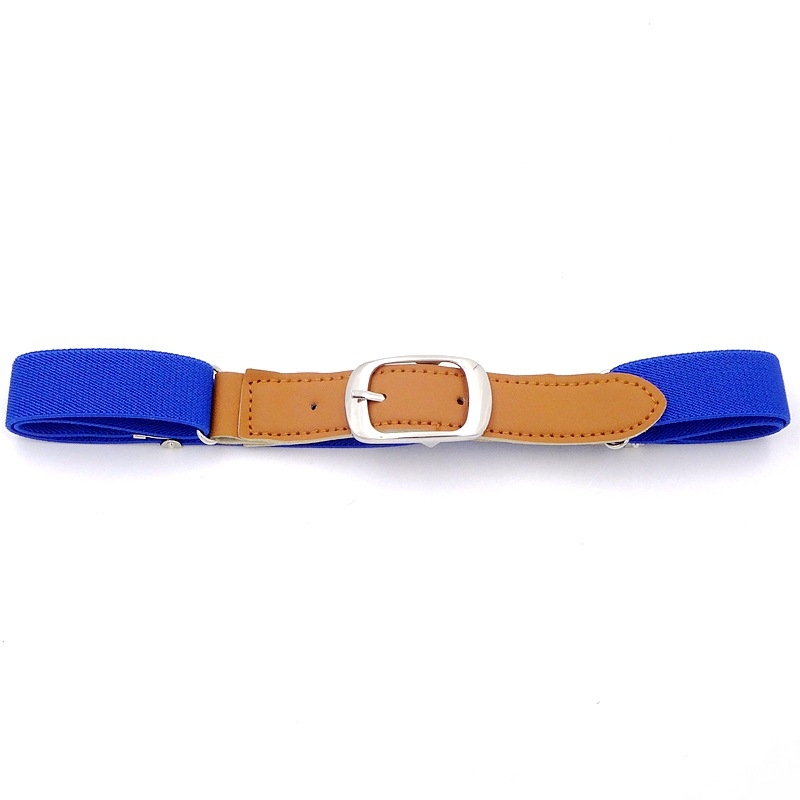 Curea elastică cu cataramă cu pin, unisex, reglabilă pentru copii și adulți