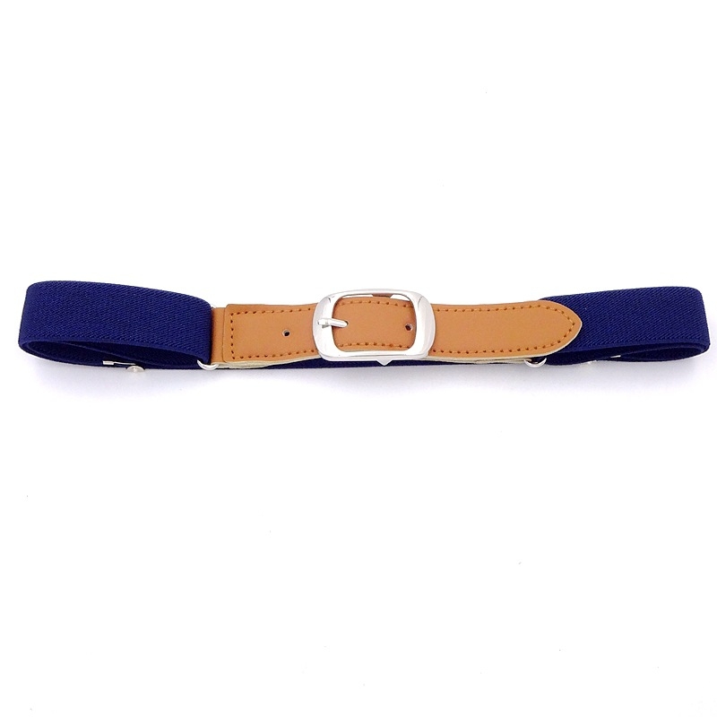 Curea elastică cu cataramă cu pin, unisex, reglabilă pentru copii și adulți
