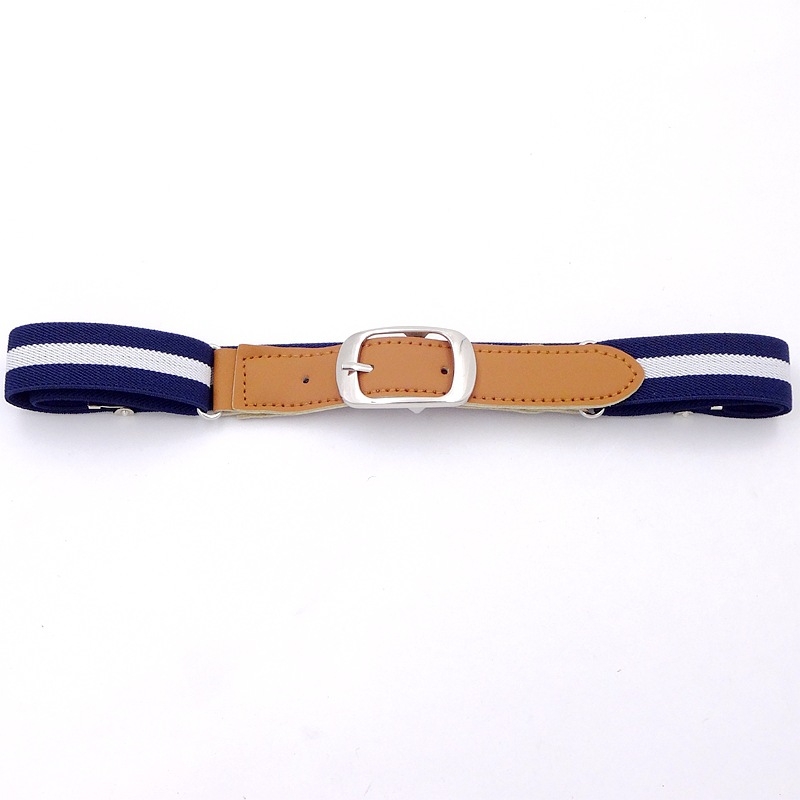 Curea elastică cu cataramă cu pin, unisex, reglabilă pentru copii și adulți