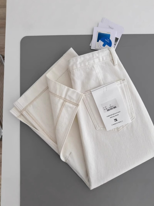 Női midi denim szoknya, magas derekú, laza szabás, hátul nyílás, 100% pamut