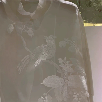 Rochie-costum designer în stil național, cu inspirație chineză, pentru femei, ținută de vară cu un set de cămăși brodate