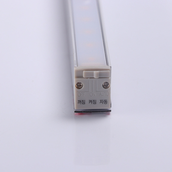 LED осветление за шкафове и гардероб с инфрачервен сензор, дълга лента от 12 LED, нощно светило за огледало