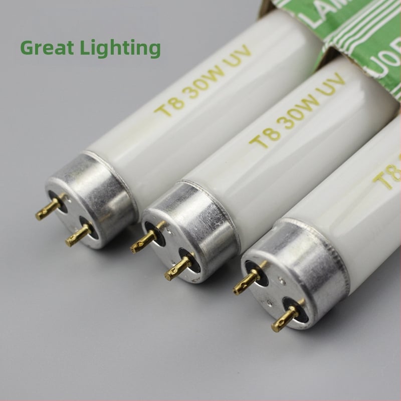 Τ8 λάμπα UV σκλήρυνσης, μήκους 1,2 m, 365 nm, 40 W, λευκό γυάλινο περίβλημα, βάση G13