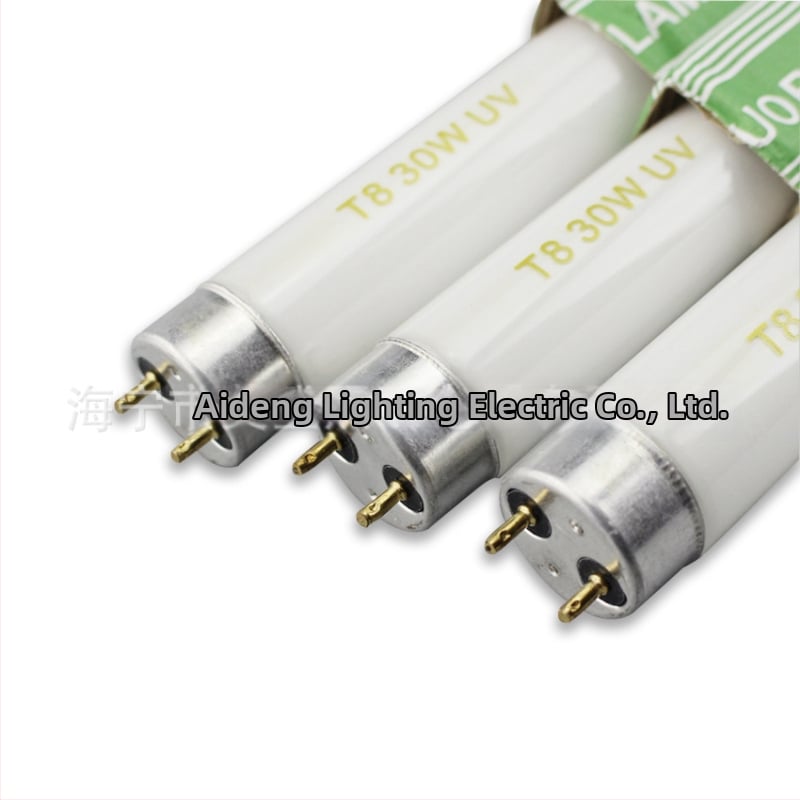 Τ8 λάμπα UV σκλήρυνσης, μήκους 1,2 m, 365 nm, 40 W, λευκό γυάλινο περίβλημα, βάση G13