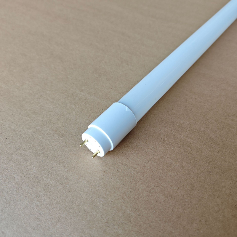 T8 LED üvegcső lámpa, 1,2 m, 18 W, kétoldali csatlakozás, energiatakarékos