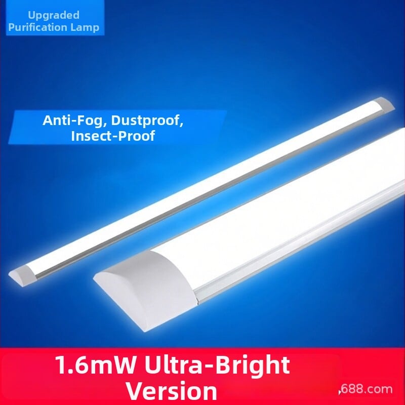 LED λωρίδα φωτισμού με ενσωματωμένο σύστημα, 1,2 m φως βιτρίνας ημέρας, πλήρες σετ, οικιακή χρήση, εξαιρετικά φωτεινό, εξοικονόμηση ενέργειας