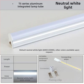 LED állítható nappali lámpa T8/T5, lépésmentes fényerő-szabályozással
