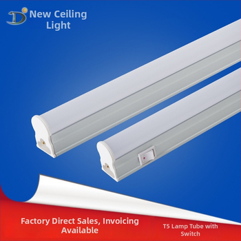 Beépített LED T5 nappali fénycső kapcsolóval, 18W, 1,2 m