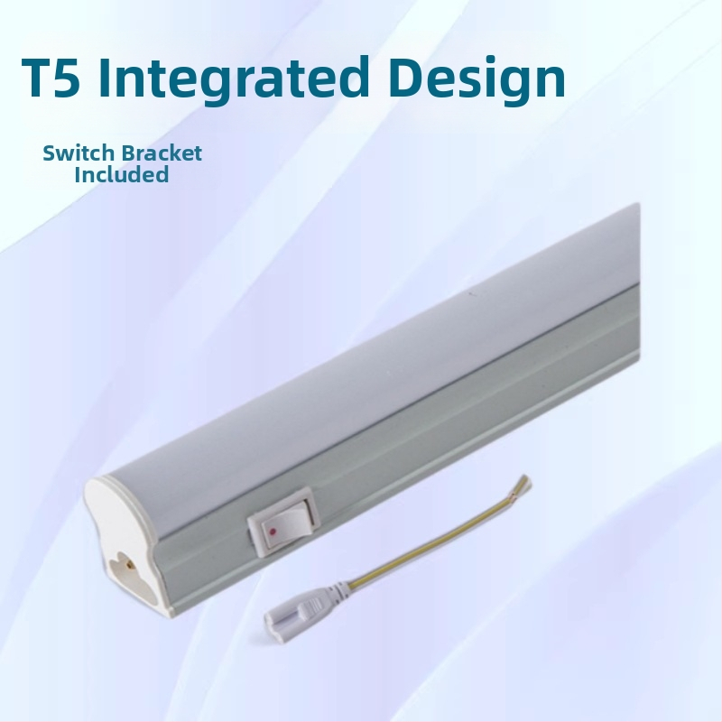Beépített LED T5 nappali fénycső kapcsolóval, 18W, 1,2 m