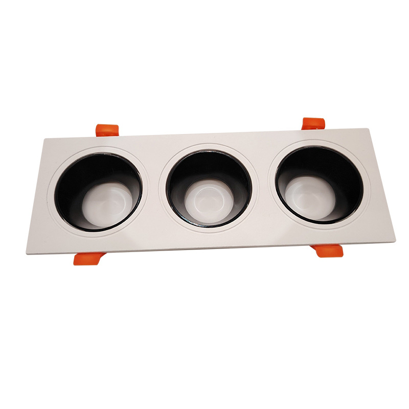 Fu's Die Casting Factory GU10 konzol downlighthoz, GU5.3 MR16 lámpa tartó, mennyezeti világítás, fém, 93-as sorozat