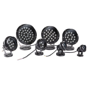 Penge-stílusú LED vetítőházzal 3W–36W LED modulokhoz, külső vízálló burkolat