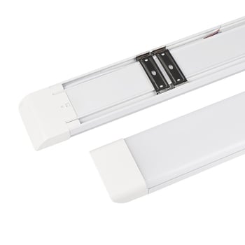 LED λυχνία καθαρισμού με τρεις προστασίες, μακριά LED λωρίδα φωτισμού για σούπερμάρκετ και εμπορικούς χώρους, ενσωματωμένος ανθεκτικός στη σκόνη βραχίωνας, αλουμινένιο περίβλημα