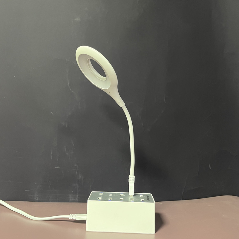 USB-vezérlésű okos éjjeli lámpa LED mini hordozható asztali lámpa hálószobába, szemkímélő, alvás és olvasás