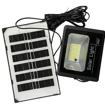 Napelemes kültéri LED-reflektor, IP67 vízálló, kerthez és udvarhoz, nagy teljesítményű világítás