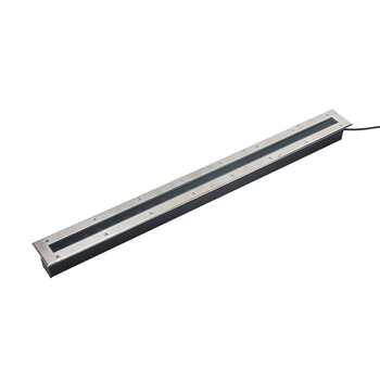 Bochen Lighting LED szalag alakú földalatti lámpa, kültéri vízálló IP68, négyszögletes beépítés rozsdamentes acélból
