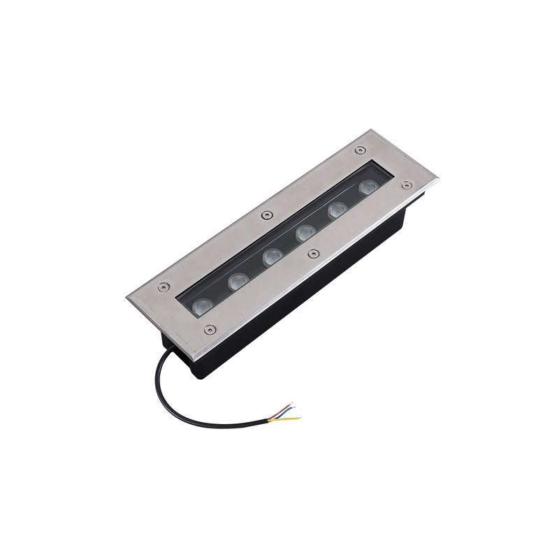 Kültéri RGB beépített föld alatti LED világítás kertekhez és sétányokhoz, 24V IP65 6500K