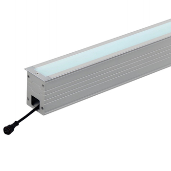LED podzemné lineárne svetlá IP67 vodotesné viacfarebné dlhé pásové zapustené podlahové dlaždicové svetlá s bezproblémovým pripojením