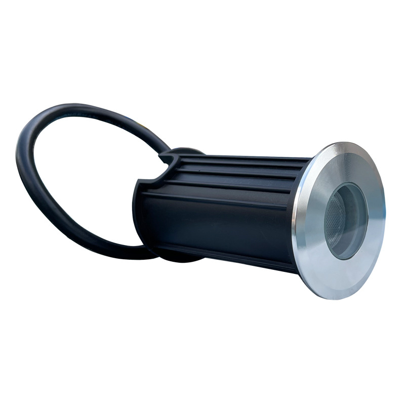 Vonkajšie LED podzemné svietidlo z nehrdzavejúcej ocele – vodeodolné kruhové podvodné bodové svetlo, 12V/24V
