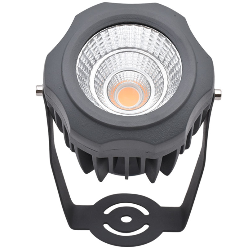 Kerti földalatti vízálló lámpa, 30W, 1000 lm, IP65, alumínium ház, 24° fényirány, Ø90 mm, 1 LED