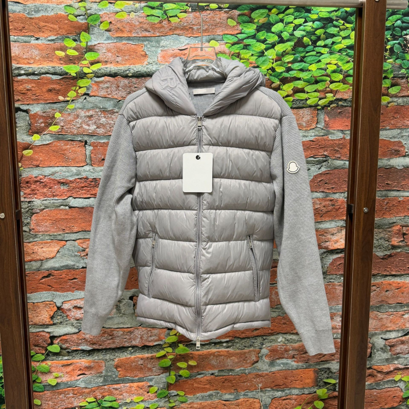 Női őszi-téli patchwork kötött ujjú kapucnis pamutkabát, könnyű, karcsú szabás, meleg, sokoldalú munkához