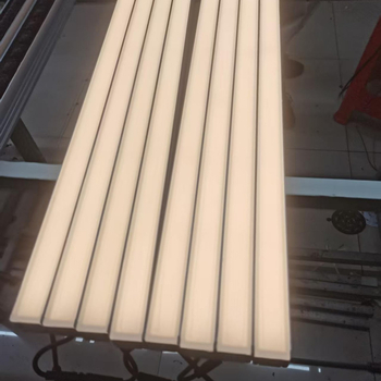 Štvorcové podzemné LED svietidlo, vodeodolné lineárne nástenné svietidlo, 24V DC, 3000K teplá biela