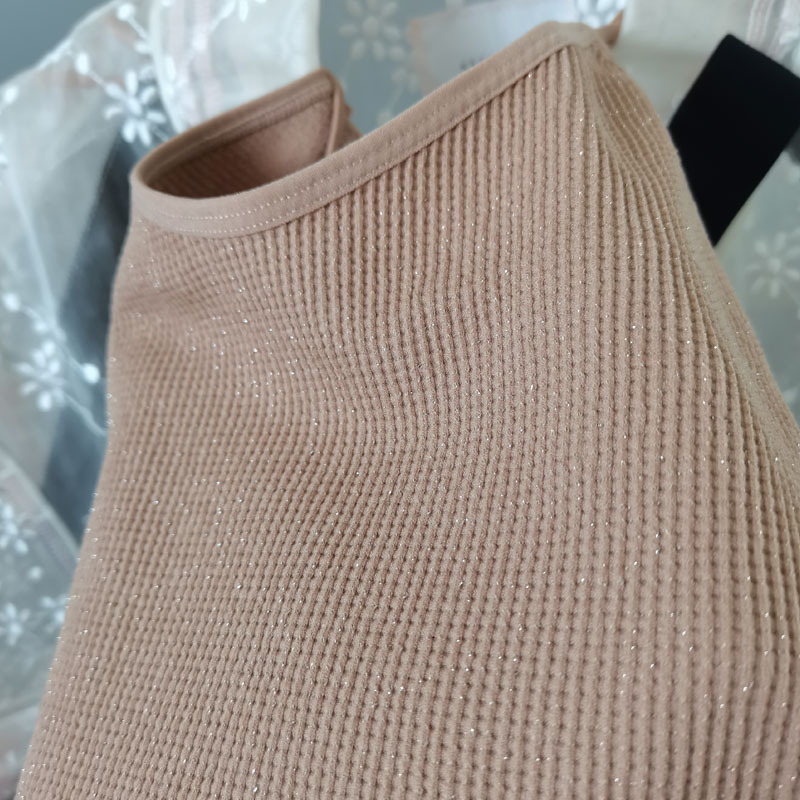 Bluza transparentă din mătase pentru femei, cu bretele asimetrice și broderie florală
