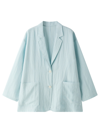 Női Tencel-Lin blazer UV-védelem, laza szabás, karcsú sziluett
